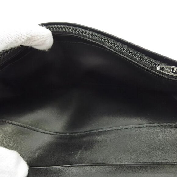 CELINE Long Wallet Macadam PVC ?~ Leather Authentic USED - Picture 8 of 9